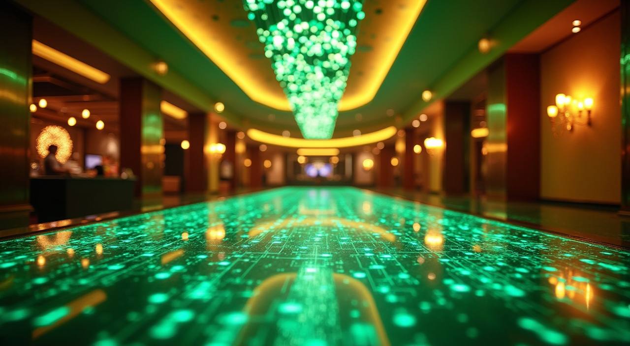 888db 888db ၏ High Stakes Baccarat စားပွဲများ အတွင်းပိုင်း